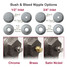 CA-BUSHBLEED - Carron Rathmell 6 Column Cast Iron Radiator H460 x W1735mm CA-BUSHBLEED - Carron Rathmell 6 Column Cast Iron Radiator H460 x W1735mm