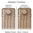 CA-METALLIC-15 - Carron Rathmell 6 Column Cast Iron Radiator H460 x W1735mm CA-METALLIC-15 - Carron Rathmell 6 Column Cast Iron Radiator H460 x W1735mm