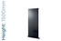 EU-EMAV-1500-A-TH - Eucotherm Mars Vertical Flat Panel Anthracite Radiator H1500mm X W445mm EU-EMAV-1500-A-TH - Eucotherm Mars Vertical Flat Panel Anthracite Radiator H1500mm X W445mm