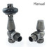 T-MAN-021-AG-PEW-OVERLAY - Eastbury Traditional Manual Angled Pewter Radiator Valves With Sleeves T-MAN-021-AG-PEW-OVERLAY - Eastbury Traditional Manual Angled Pewter Radiator Valves With Sleeves
