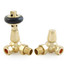 T-MAN-022-CR-UB-ALT00 - Eastbury Traditional Manual Corner Unlacquered Brass Radiator Valves With Sleeves T-MAN-022-CR-UB-ALT00 - Eastbury Traditional Manual Corner Unlacquered Brass Radiator Valves With Sleeves
