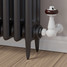 T-TRV-020-CR-W-BROWN-HEAD-LS00 - Eastbury Traditional Manual Corner White Radiator Valves With Sleeves T-TRV-020-CR-W-BROWN-HEAD-LS00 - Eastbury Traditional Manual Corner White Radiator Valves With Sleeves