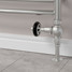 T-MAN-046-ST-SN-PIP-LS00 - Chastleton Traditional Manual Straight Brushed Satin Nickel Radiator Valves With Sleeves T-MAN-046-ST-SN-PIP-LS00 - Chastleton Traditional Manual Straight Brushed Satin Nickel Radiator Valves With Sleeves