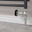 T-MAN-046-ST-SN-PIP-LS01 - Chastleton Traditional Manual Straight Brushed Satin Nickel Radiator Valves With Sleeves T-MAN-046-ST-SN-PIP-LS01 - Chastleton Traditional Manual Straight Brushed Satin Nickel Radiator Valves With Sleeves