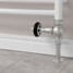 T-MAN-046-ST-SN-PIP-LS02 - Chastleton Traditional Manual Straight Brushed Satin Nickel Radiator Valves With Sleeves T-MAN-046-ST-SN-PIP-LS02 - Chastleton Traditional Manual Straight Brushed Satin Nickel Radiator Valves With Sleeves