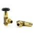 T-MAN-066-AG-B-ALT02 - Buckland Traditional Manual Angled Brass Radiator Valves With Sleeves T-MAN-066-AG-B-ALT02 - Buckland Traditional Manual Angled Brass Radiator Valves With Sleeves