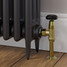 T-MAN-066-AG-B-PIP-LS02 - Buckland Traditional Manual Angled Brass Radiator Valves With Sleeves T-MAN-066-AG-B-PIP-LS02 - Buckland Traditional Manual Angled Brass Radiator Valves With Sleeves
