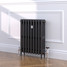 CI-GV3645-09-MET-NAT-CAST-MC - Gasta Victorian 3 Column Cast Iron Radiator H645mm x W578mm CI-GV3645-09-MET-NAT-CAST-MC - Gasta Victorian 3 Column Cast Iron Radiator H645mm x W578mm