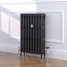 CI-GV3745-09-MET-NAT-CAST-MC - Gasta Victorian 3 Column Cast Iron Radiator H745mm x W587mm CI-GV3745-09-MET-NAT-CAST-MC - Gasta Victorian 3 Column Cast Iron Radiator H745mm x W587mm