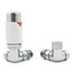 M-TRV-073-CR-W-ALT00 - Ramone Modern TRV Corner White Thermostatic Radiator Valves M-TRV-073-CR-W-ALT00 - Ramone Modern TRV Corner White Thermostatic Radiator Valves