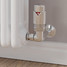 M-TRV-073-CR-C-CU00 - Ramone Modern TRV Corner Chrome Thermostatic Radiator Valves With Sleeves M-TRV-073-CR-C-CU00 - Ramone Modern TRV Corner Chrome Thermostatic Radiator Valves With Sleeves