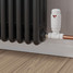 M-TRV-072-ST-WW-LS01 - Ramone Modern TRV Straight All White Thermostatic Radiator Valves M-TRV-072-ST-WW-LS01 - Ramone Modern TRV Straight All White Thermostatic Radiator Valves