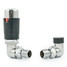 M-TRV-076-CR-CA - Exeter Modern TRV Corner Chrome & Anthracite Thermostatic Radiator Valves M-TRV-076-CR-CA - Exeter Modern TRV Corner Chrome & Anthracite Thermostatic Radiator Valves