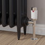 M-TRV-074-AG-CW-PIP-LS02 - Exeter Modern TRV Angled Chrome & White Thermostatic Radiator Valves With Sleeves M-TRV-074-AG-CW-PIP-LS02 - Exeter Modern TRV Angled Chrome & White Thermostatic Radiator Valves With Sleeves