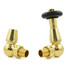 T-TRV-069-CR-UB-ALT04 - Jarrow Traditional TRV Corner Unlacquered Brass Thermostatic Radiator Valves T-TRV-069-CR-UB-ALT04 - Jarrow Traditional TRV Corner Unlacquered Brass Thermostatic Radiator Valves
