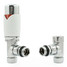 M-TRV-071-AG-W - Ramone Modern TRV Angled White Thermostatic Radiator Valves M-TRV-071-AG-W - Ramone Modern TRV Angled White Thermostatic Radiator Valves