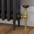 T-TRV-068-AG-UB-PIP-BROWN-HEAD-LS00 - Jarrow Traditional TRV Angled Unlacquered Brass Thermostatic Radiator Valves With Sleeves T-TRV-068-AG-UB-PIP-BROWN-HEAD-LS00 - Jarrow Traditional TRV Angled Unlacquered Brass Thermostatic Radiator Valves With Sleeves