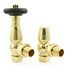 T-TRV-068-AG-UB-ALT04 - Jarrow Traditional TRV Angled Unlacquered Brass Thermostatic Radiator Valves With Sleeves T-TRV-068-AG-UB-ALT04 - Jarrow Traditional TRV Angled Unlacquered Brass Thermostatic Radiator Valves With Sleeves