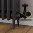 T-TRV-069-CR-TB-SLEEVE-OPTION - Jarrow Traditional TRV Corner Textured Black Thermostatic Radiator Valves T-TRV-069-CR-TB-SLEEVE-OPTION - Jarrow Traditional TRV Corner Textured Black Thermostatic Radiator Valves