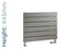 EU-EMAH-445-600-S-TH - Eucotherm Mars Horizontal Flat Panel Silver Radiator H445mm X W600mm EU-EMAH-445-600-S-TH - Eucotherm Mars Horizontal Flat Panel Silver Radiator H445mm X W600mm