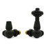 T-MAN-022-CR-SB-ALT00 - Eastbury Traditional Corner Satin Black Manual Radiator Valves T-MAN-022-CR-SB-ALT00 - Eastbury Traditional Corner Satin Black Manual Radiator Valves