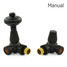 T-MAN-022-CR-SB-OVERLAY - Eastbury Traditional Corner Satin Black Manual Radiator Valves T-MAN-022-CR-SB-OVERLAY - Eastbury Traditional Corner Satin Black Manual Radiator Valves