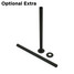 OE-A-PIP-501-300-SB - Eastbury Traditional Corner Satin Black Manual Radiator Valves With Sleeves OE-A-PIP-501-300-SB - Eastbury Traditional Corner Satin Black Manual Radiator Valves With Sleeves