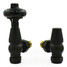 T-MAN-021-AG-SB-ALT01 - Eastbury Traditional Angled Satin Black Manual Radiator Valves With Sleeves T-MAN-021-AG-SB-ALT01 - Eastbury Traditional Angled Satin Black Manual Radiator Valves With Sleeves