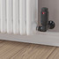 M-TRV-076-CR-AA-PIP-LS01 - Exeter Modern TRV Corner All-Anthracite Thermostatic Radiator Valve With Sleeves M-TRV-076-CR-AA-PIP-LS01 - Exeter Modern TRV Corner All-Anthracite Thermostatic Radiator Valve With Sleeves