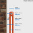 CT2-C-DEPTH - Classic Colour 2 Column Radiator H500mm x W990mm CT2-C-DEPTH - Classic Colour 2 Column Radiator H500mm x W990mm