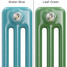 CT3-C-COLOUR-SWATCH-006 - Classic Colour 3 Column Vertical Radiator H1800mm x W300mm CT3-C-COLOUR-SWATCH-006 - Classic Colour 3 Column Vertical Radiator H1800mm x W300mm