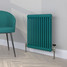 CT2-C-600-WATER-BLUE-LS00 - Classic Blue 2 Column Vertical Radiator H1800mm x W668mm CT2-C-600-WATER-BLUE-LS00 - Classic Blue 2 Column Vertical Radiator H1800mm x W668mm