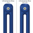 CT2-C-COLOUR-SWATCH-BLUE-003 - Classic Blue 2 Column Radiator H500mm x W1220mm CT2-C-COLOUR-SWATCH-BLUE-003 - Classic Blue 2 Column Radiator H500mm x W1220mm