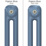 CT2-C-COLOUR-SWATCH-BLUE-008 - Classic Blue 2 Column Radiator H500mm x W806mm CT2-C-COLOUR-SWATCH-BLUE-008 - Classic Blue 2 Column Radiator H500mm x W806mm