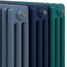 CT3-C-BLUE-CU00 - Classic Blue 3 Column Vertical Radiator H1800mm x W392mm CT3-C-BLUE-CU00 - Classic Blue 3 Column Vertical Radiator H1800mm x W392mm