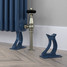 CT3-C-CAST-FEET-BLUE-GLOSS - Classic Blue 3 Column Vertical Radiator H1800mm x W392mm CT3-C-CAST-FEET-BLUE-GLOSS - Classic Blue 3 Column Vertical Radiator H1800mm x W392mm