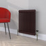CT2-C-600-BLACK-RED-LS00 - Classic Black 2 Column Vertical Radiator H1800mm x W300mm CT2-C-600-BLACK-RED-LS00 - Classic Black 2 Column Vertical Radiator H1800mm x W300mm