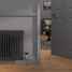 CT2-C-500-BLACK-GREY-LS01 - Classic Black 2 Column Radiator H500mm x W1220mm CT2-C-500-BLACK-GREY-LS01 - Classic Black 2 Column Radiator H500mm x W1220mm