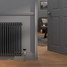 CT2-C-600-BLACK-GREY-LS01 - Classic Black 2 Column Radiator H600mm x W1220mm CT2-C-600-BLACK-GREY-LS01 - Classic Black 2 Column Radiator H600mm x W1220mm