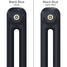 CT2-C-COLOUR-SWATCH-BLACK-002 - Classic Black 2 Column Radiator H600mm x W1220mm CT2-C-COLOUR-SWATCH-BLACK-002 - Classic Black 2 Column Radiator H600mm x W1220mm