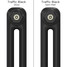 CT2-C-COLOUR-SWATCH-BLACK-010 - Classic Black 2 Column Radiator H600mm x W1220mm CT2-C-COLOUR-SWATCH-BLACK-010 - Classic Black 2 Column Radiator H600mm x W1220mm