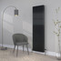 CT3-C-1800-BLACK-GREY-LS00 - Classic Black 3 Column Vertical Radiator H1800mm x W300mm CT3-C-1800-BLACK-GREY-LS00 - Classic Black 3 Column Vertical Radiator H1800mm x W300mm