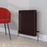 CT3-C-600-BLACK-RED-LS00 - Classic Black 3 Column Vertical Radiator H1800mm x W300mm CT3-C-600-BLACK-RED-LS00 - Classic Black 3 Column Vertical Radiator H1800mm x W300mm