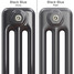 CT3-C-COLOUR-SWATCH-BLACK-002 - Classic Black 3 Column Vertical Radiator H1800mm x W300mm CT3-C-COLOUR-SWATCH-BLACK-002 - Classic Black 3 Column Vertical Radiator H1800mm x W300mm