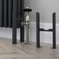 CT3-C-SLIP-ON-FEET-BLACK-MATT - Classic Black 3 Column Vertical Radiator H1800mm x W300mm CT3-C-SLIP-ON-FEET-BLACK-MATT - Classic Black 3 Column Vertical Radiator H1800mm x W300mm