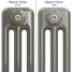 CT3-C-COLOUR-SWATCH-BLACK-004 - Classic Black 3 Column Radiator H300mm x W1404mm CT3-C-COLOUR-SWATCH-BLACK-004 - Classic Black 3 Column Radiator H300mm x W1404mm