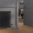 CT3-C-600-BLACK-GREY-LS01 - Classic Black 3 Column Radiator H600mm x W622mm CT3-C-600-BLACK-GREY-LS01 - Classic Black 3 Column Radiator H600mm x W622mm