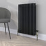 CT3-C-750-BLACK-GREY-LS00 - Classic Black 3 Column Radiator H750mm x W990mm CT3-C-750-BLACK-GREY-LS00 - Classic Black 3 Column Radiator H750mm x W990mm