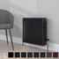 CT4-C-500-BLACK-TH - Classic Black 4 Column Radiator H500mm x W1220mm CT4-C-500-BLACK-TH - Classic Black 4 Column Radiator H500mm x W1220mm