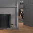 CT4-C-500-BLACK-GREY-LS01 - Classic Black 4 Column Radiator H500mm x W1404mm CT4-C-500-BLACK-GREY-LS01 - Classic Black 4 Column Radiator H500mm x W1404mm